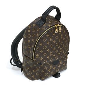 Louis Vuitton Monogram Palm Springs Backpack MM Rucksack Brown Black